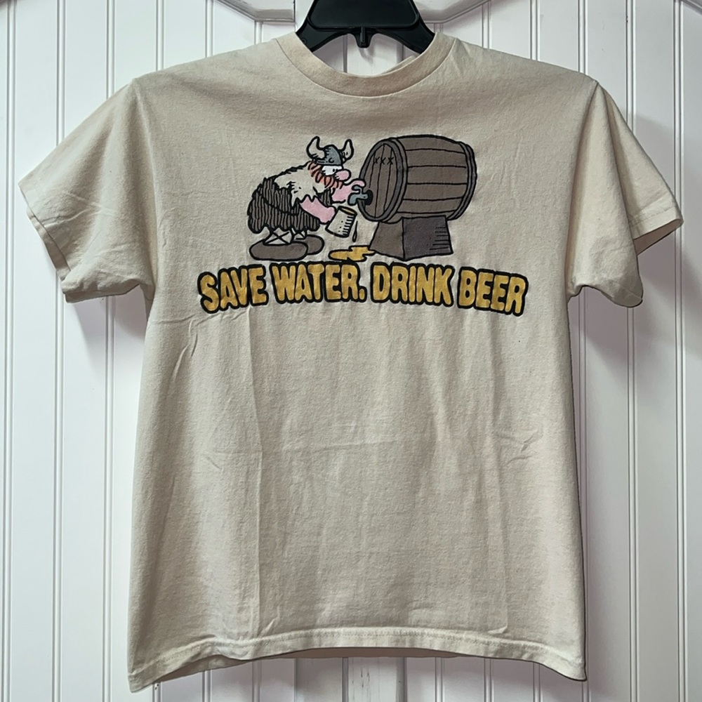 90s Freeze Hagar the Horrible Viking Beer Shirt M Vintage